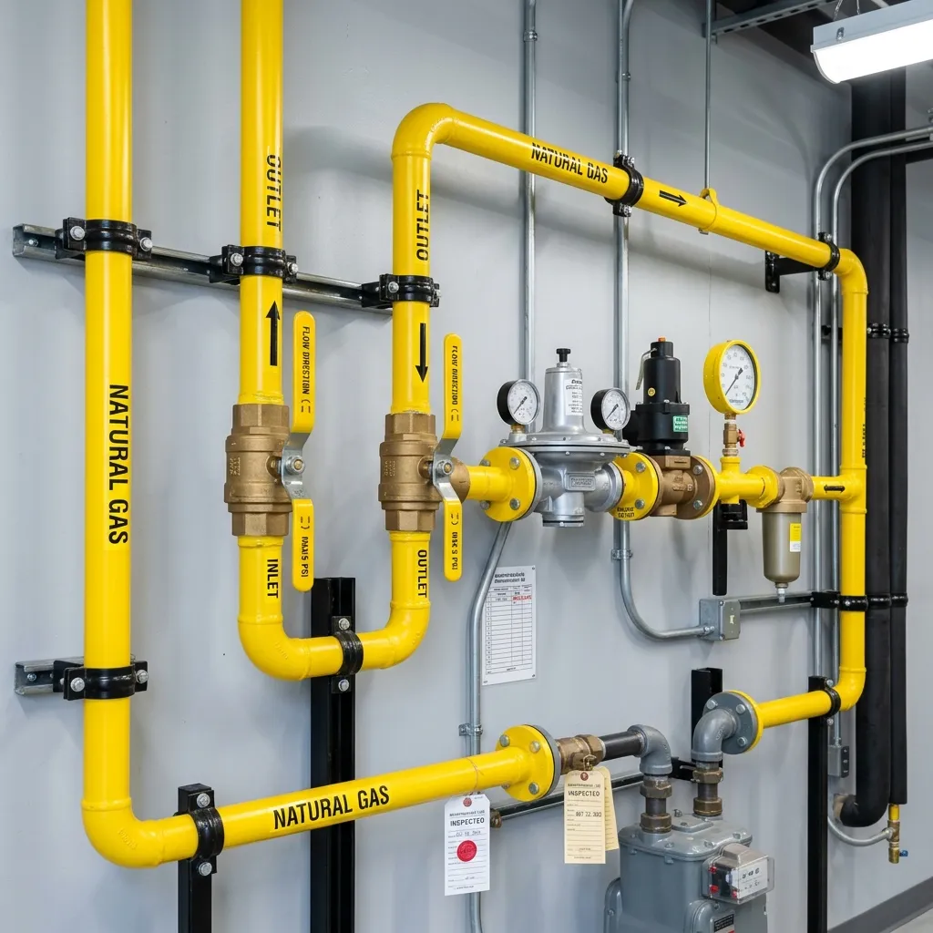 Gas Line Services Plumber in Hunter, OH